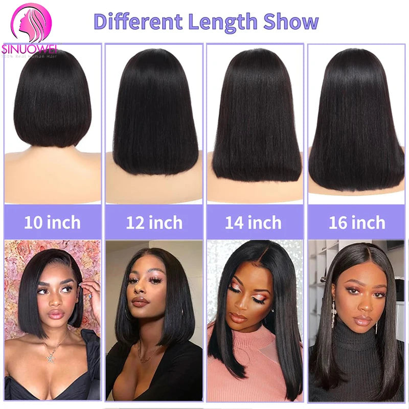 Short V Part Bob Wig