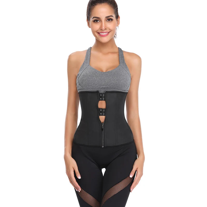 Women’s Latex Waist Trainer Body Shaper Corset