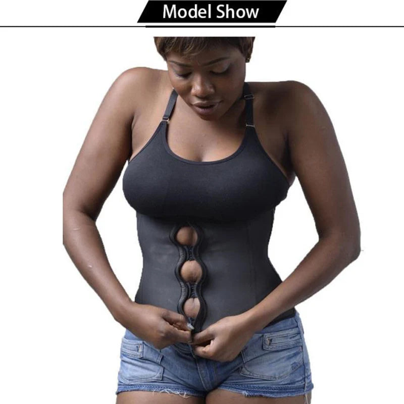 Women’s Latex Waist Trainer Body Shaper Corset