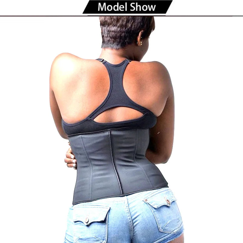 Women’s Latex Waist Trainer Body Shaper Corset