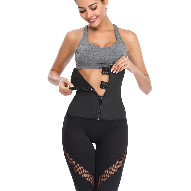Women’s Latex Waist Trainer Body Shaper Corset