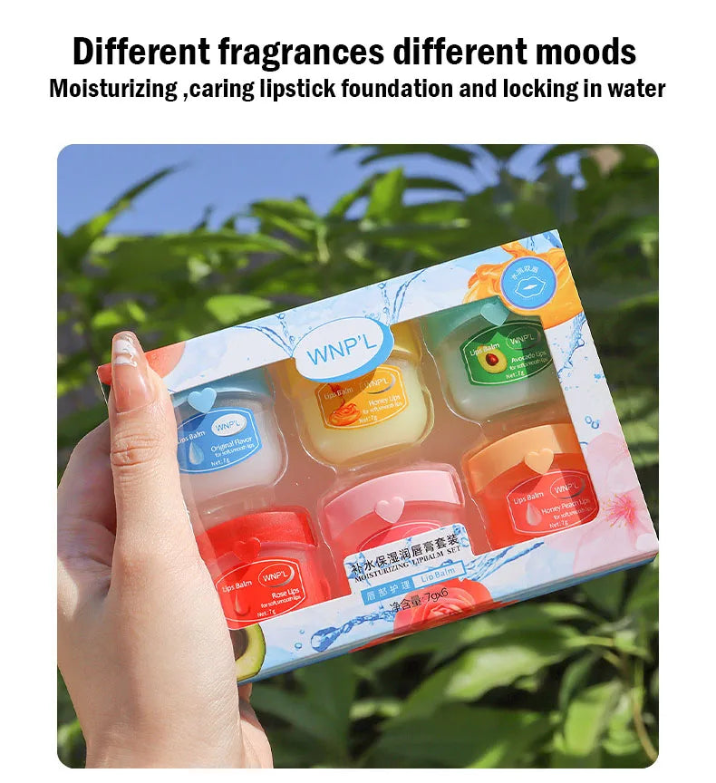 Moisturizing Lip Balm Set - Organic Plant-Based