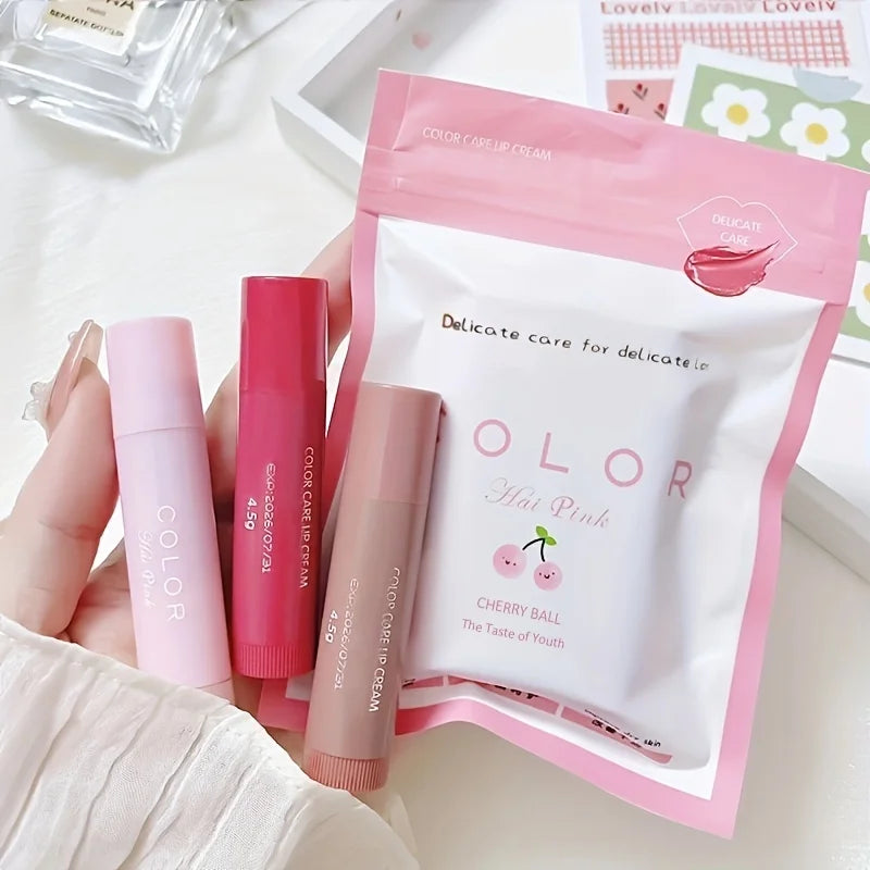Colored Moisturizing Lip Balm