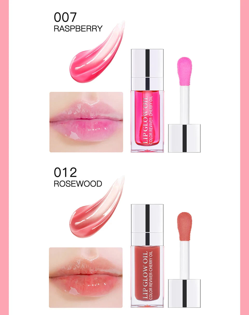 Moisturizing Lip Oil Gloss – Cherry Seed Infusion