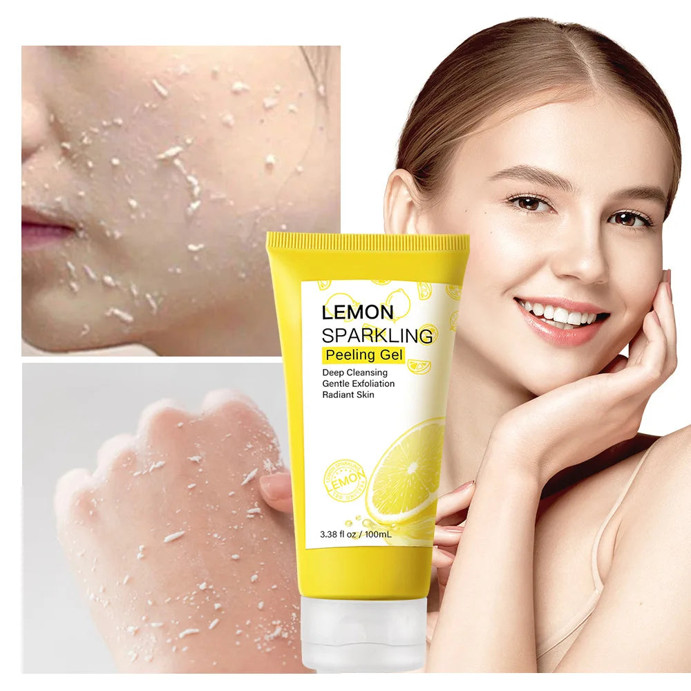 Sparkling Lemon Peeling Gel Face Exfoliator