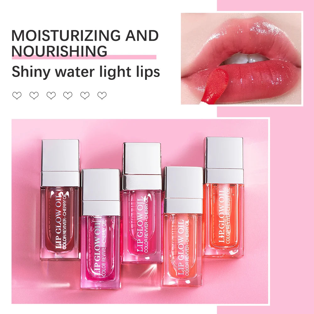 Moisturizing Lip Oil Gloss – Cherry Seed Infusion