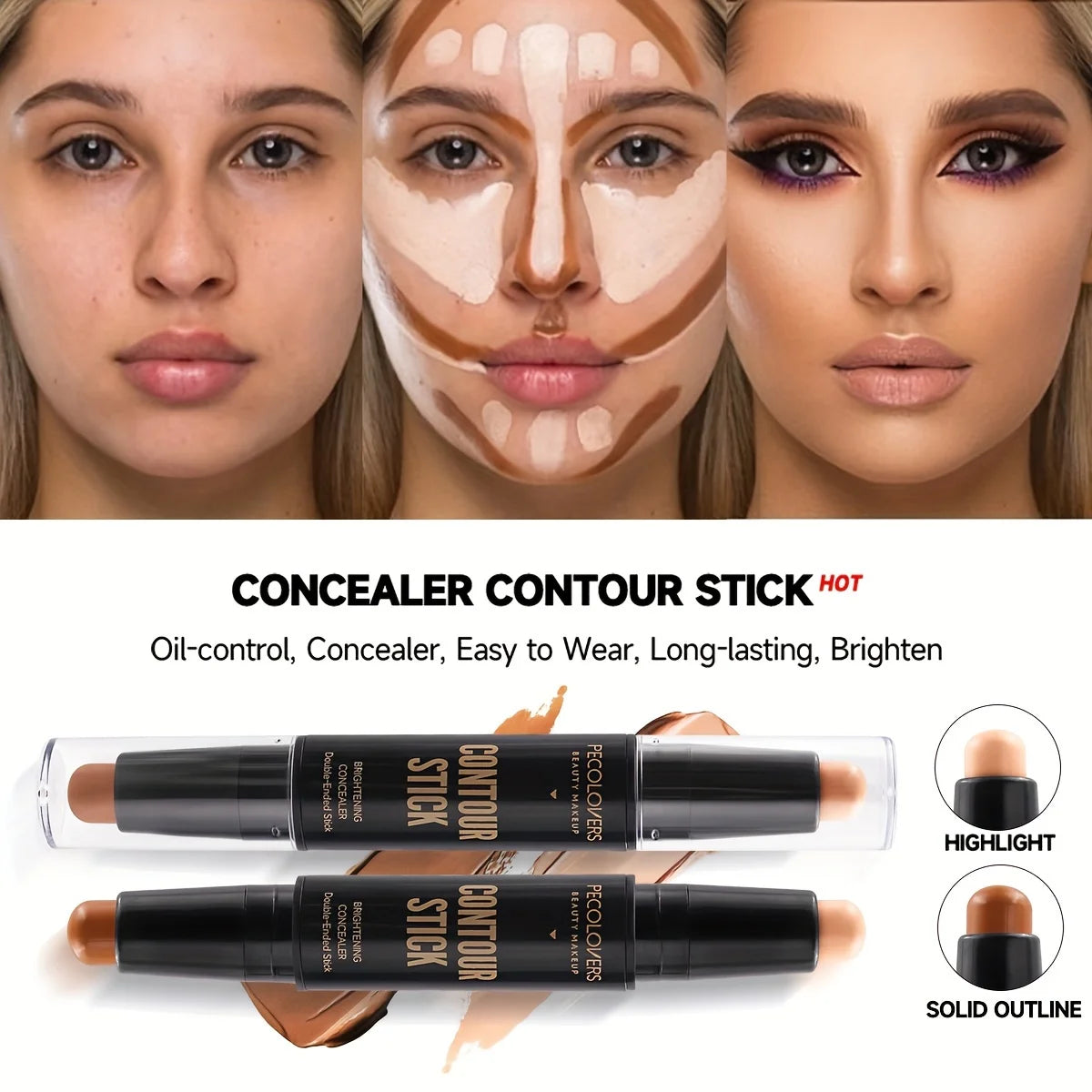 Face Concealer Contouring Stick