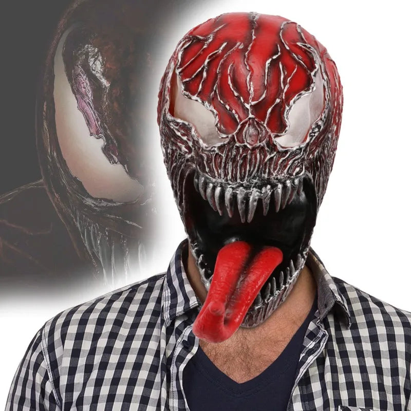 Halloween Venom Long Tongue Mask
