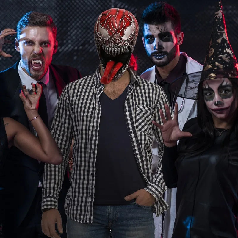 Halloween Venom Long Tongue Mask