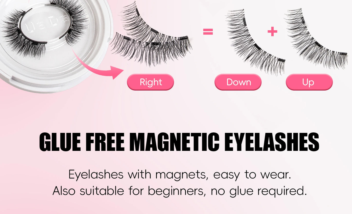 Reusable Magnetic Eyelashes Kit
