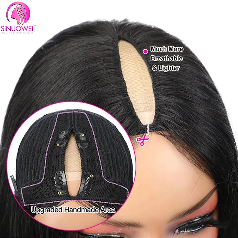 Short V Part Bob Wig