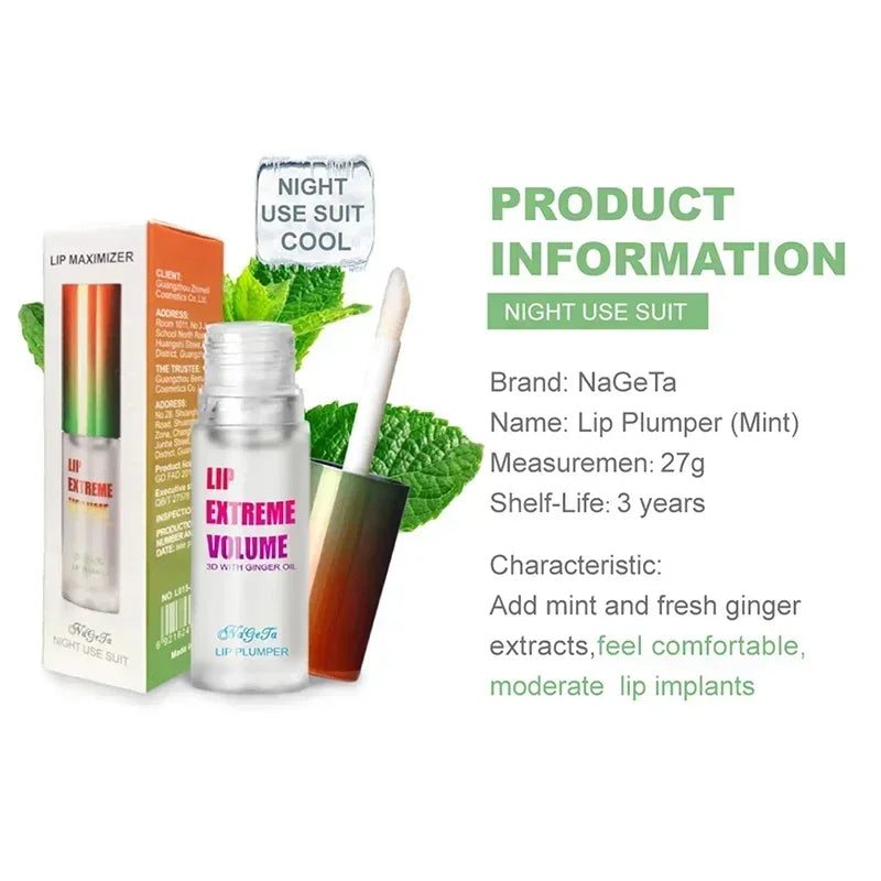 Long Lasting Lip Plumper Oil Serum