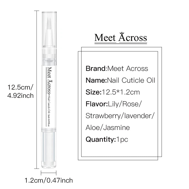 Nail Treatment Cuticle Revitalizer Oil Pen (6 Scents)