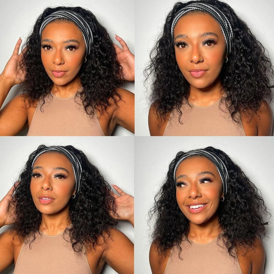 Kinky Curly Wig Human Hair