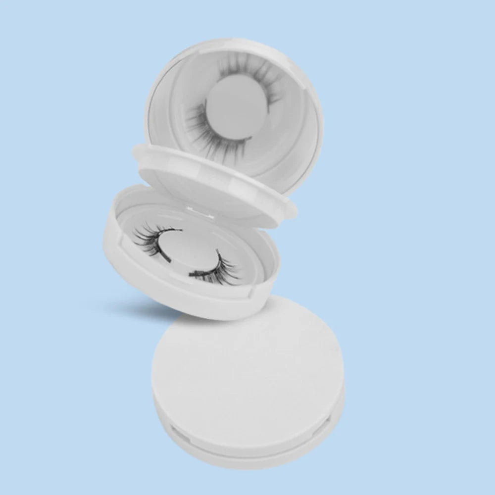 Pair Magnetic False Eyelashes with Tweezers