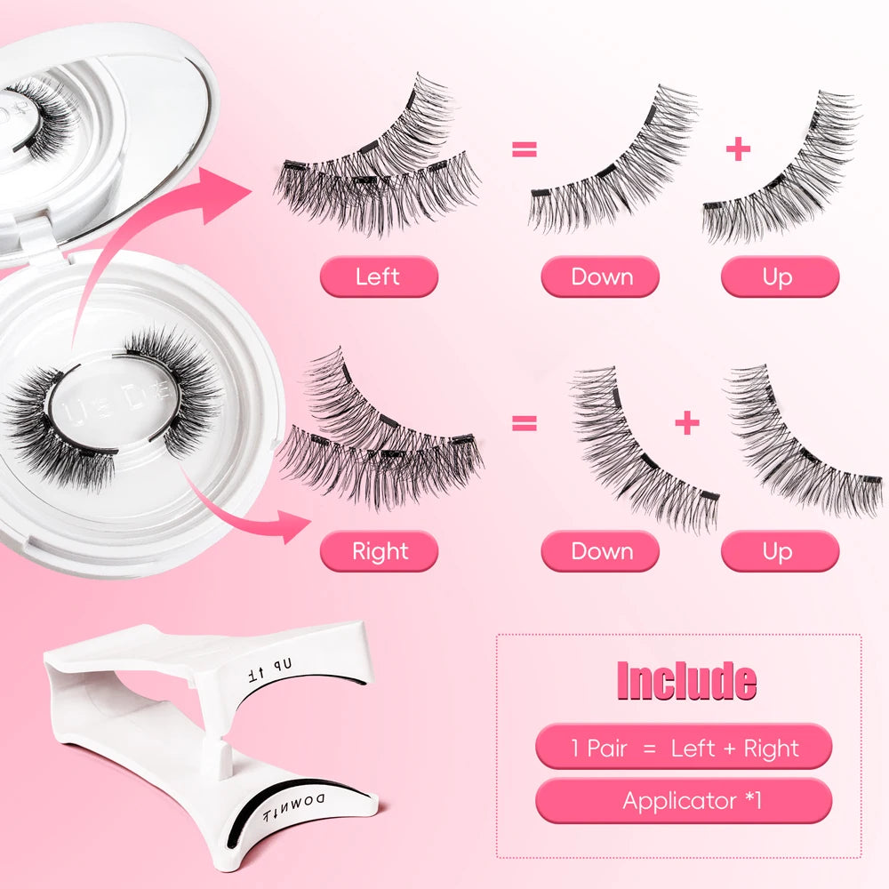 Reusable Magnetic Eyelashes Kit