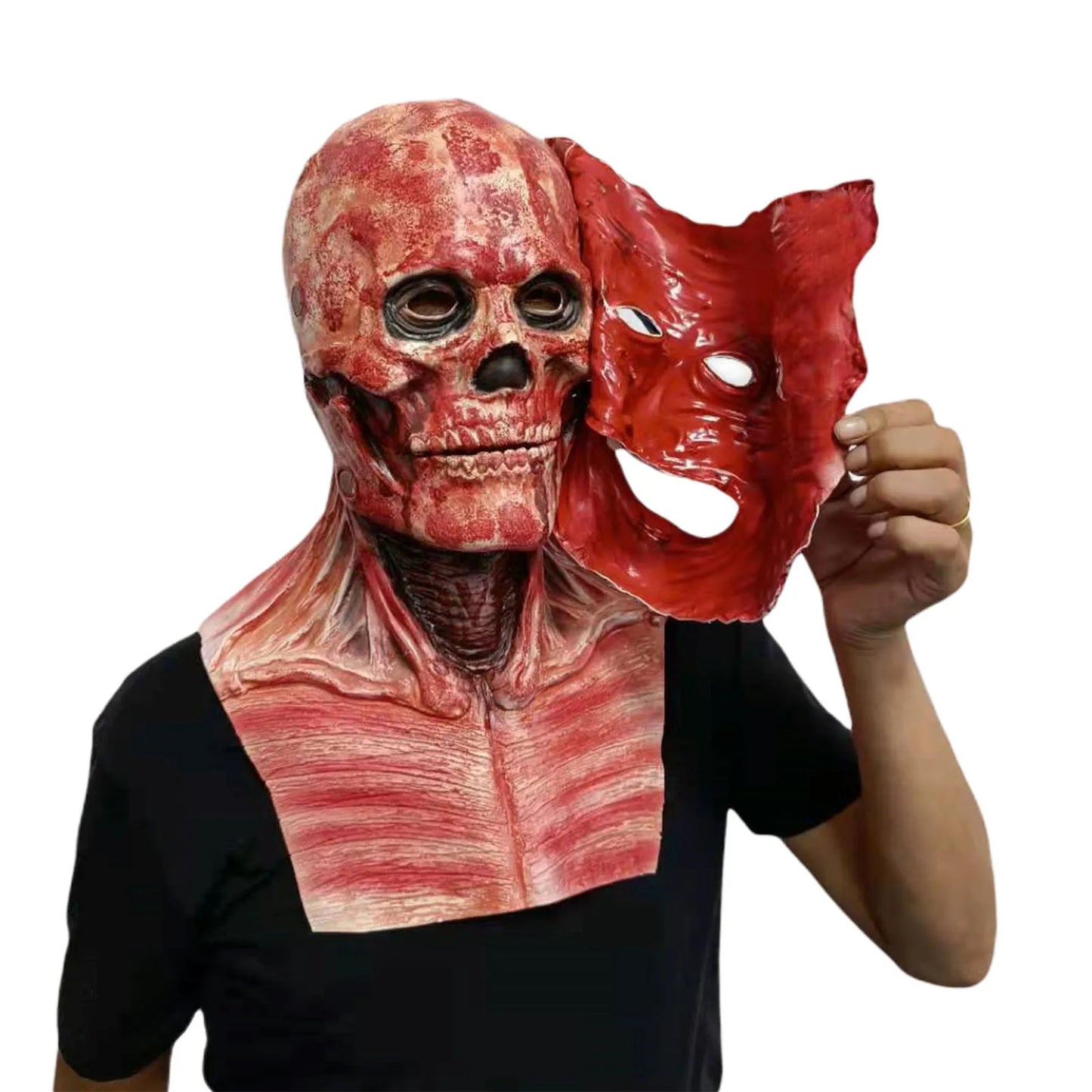 New Halloween Double Rip Mask