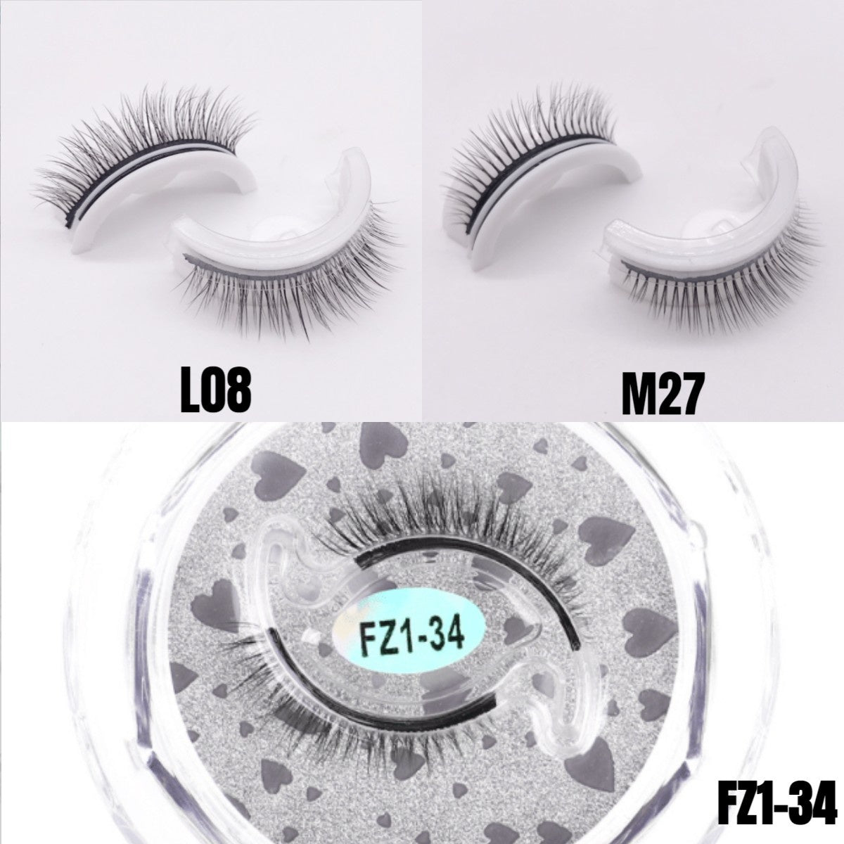 Reusable Self-Adhesive Eyelashes