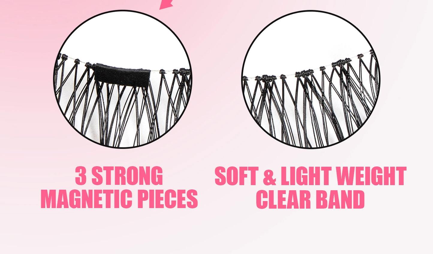 Reusable Magnetic Eyelashes Kit