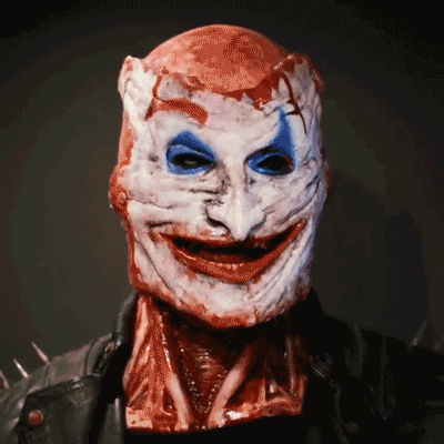 New Halloween Double Rip Mask