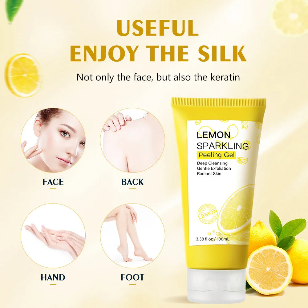 Sparkling Lemon Peeling Gel Face Exfoliator