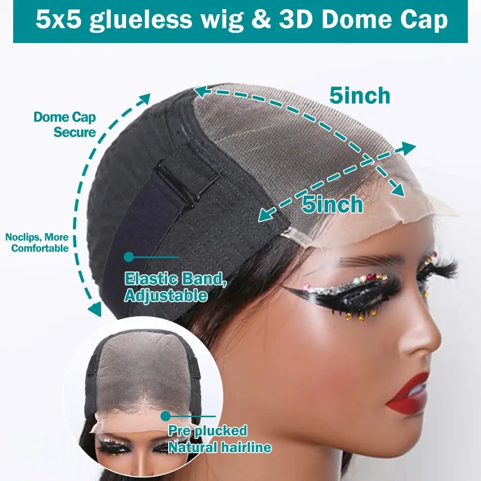 Transparent Short Bob Body Wave Lace Front Wig