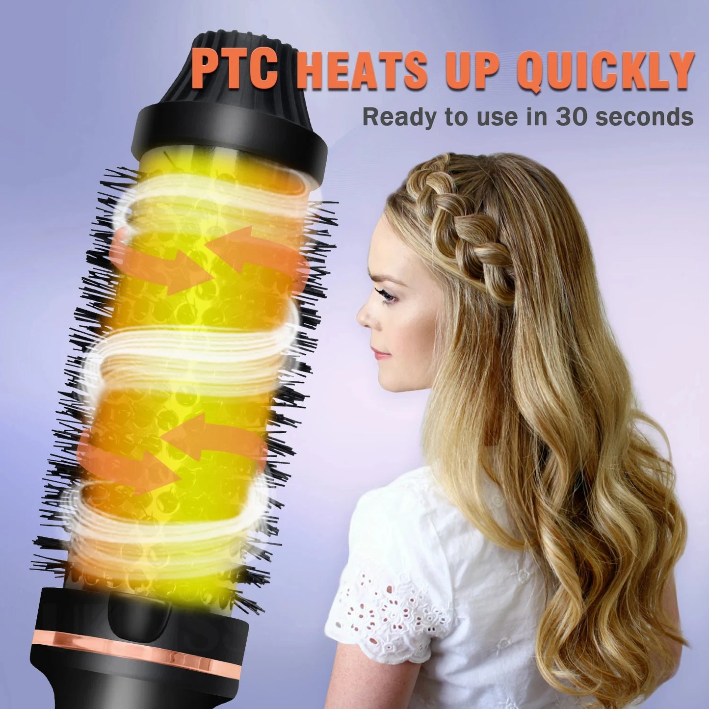 3 in 1 Ionic Hair Curler Straightener