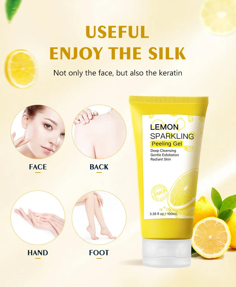 Sparkling Lemon Peeling Gel Face Exfoliator