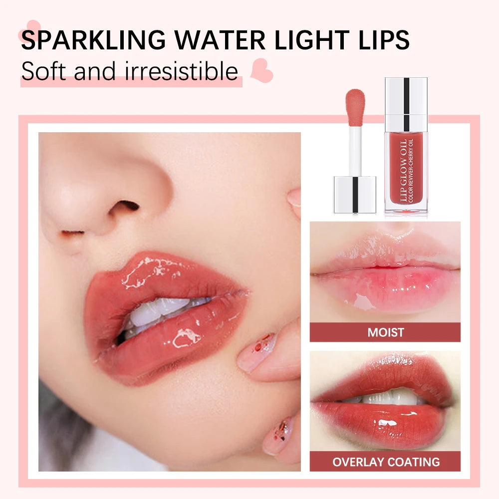 Moisturizing Lip Oil Gloss – Cherry Seed Infusion