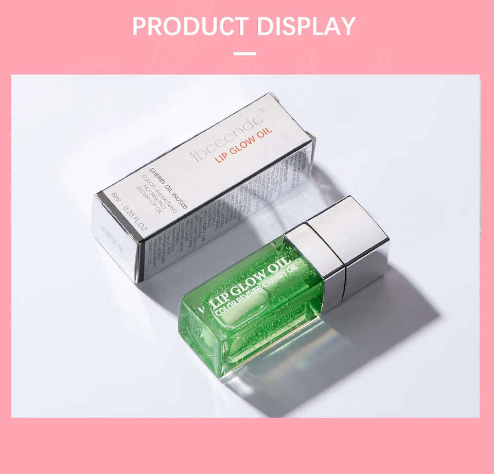 Moisturizing Lip Oil Gloss – Cherry Seed Infusion