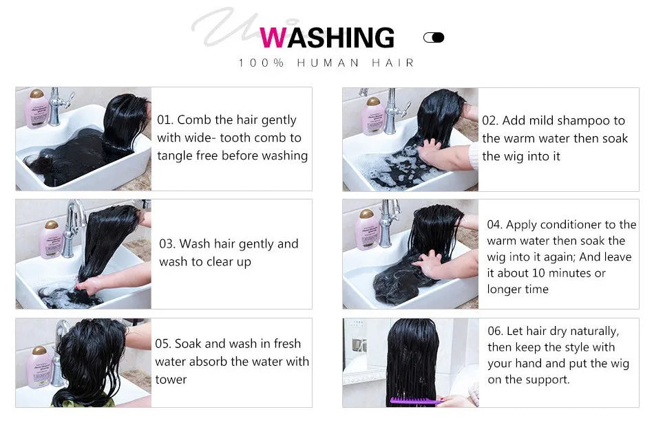 Kinky Curly Hair V Part Wig
