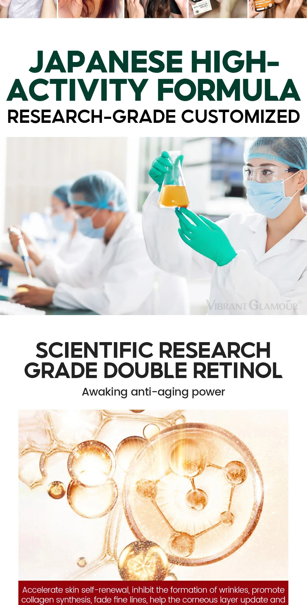 Retinol Face Cream and Serum Set