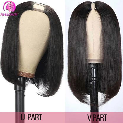 Short V Part Bob Wig