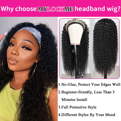 Kinky Curly Wig Human Hair