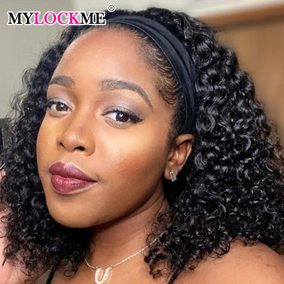 Kinky Curly Wig Human Hair