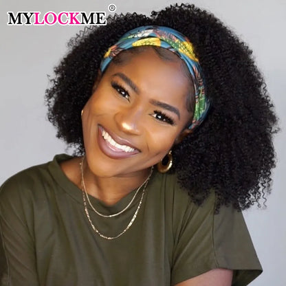 Kinky Curly Wig Human Hair