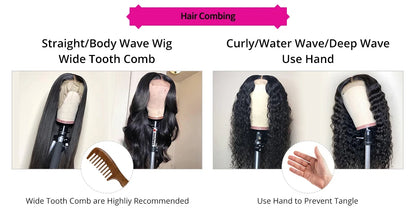 Kinky Curly Wig Human Hair