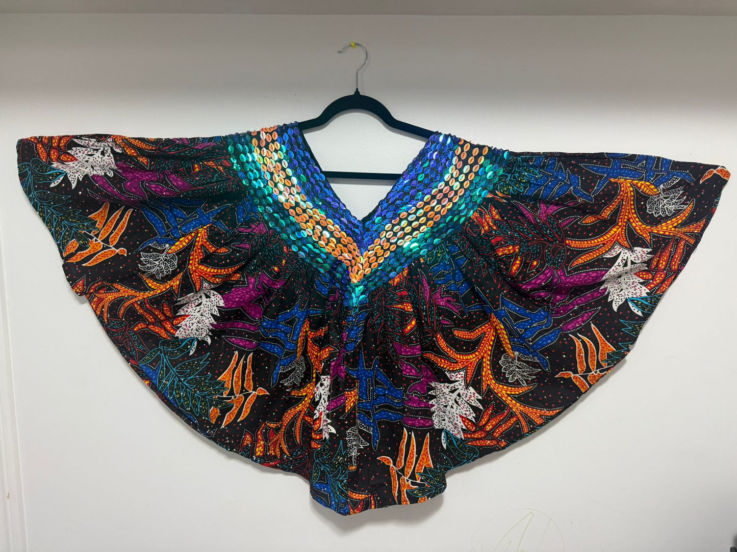 Short African Print Stylish Top