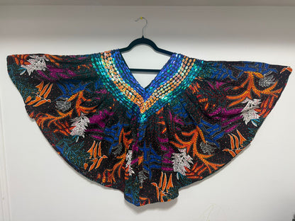 Short African Print Stylish Top