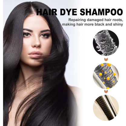 Natural Herbal Hair Dye Shampoo