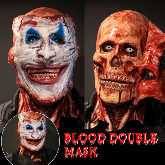 New Halloween Double Rip Mask