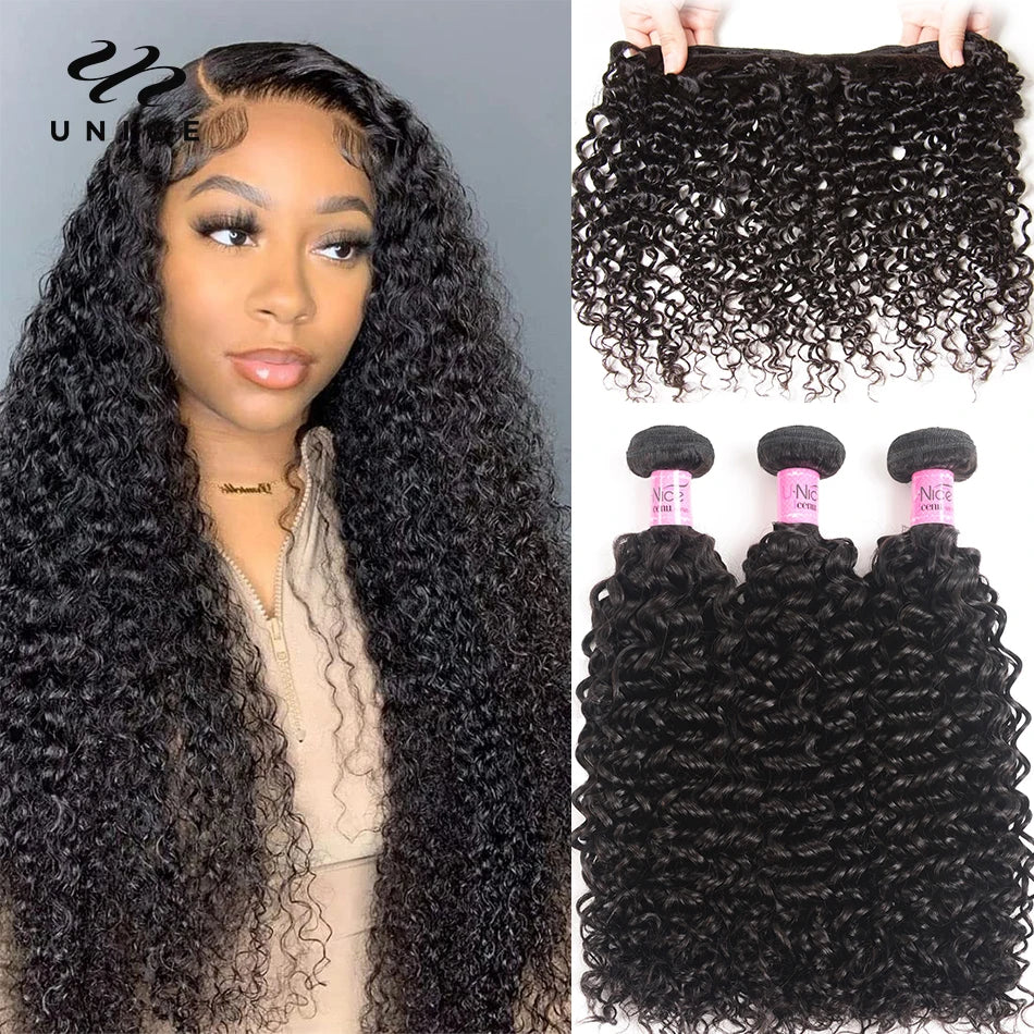 Curly Weave Bundles - 100% Human Hair