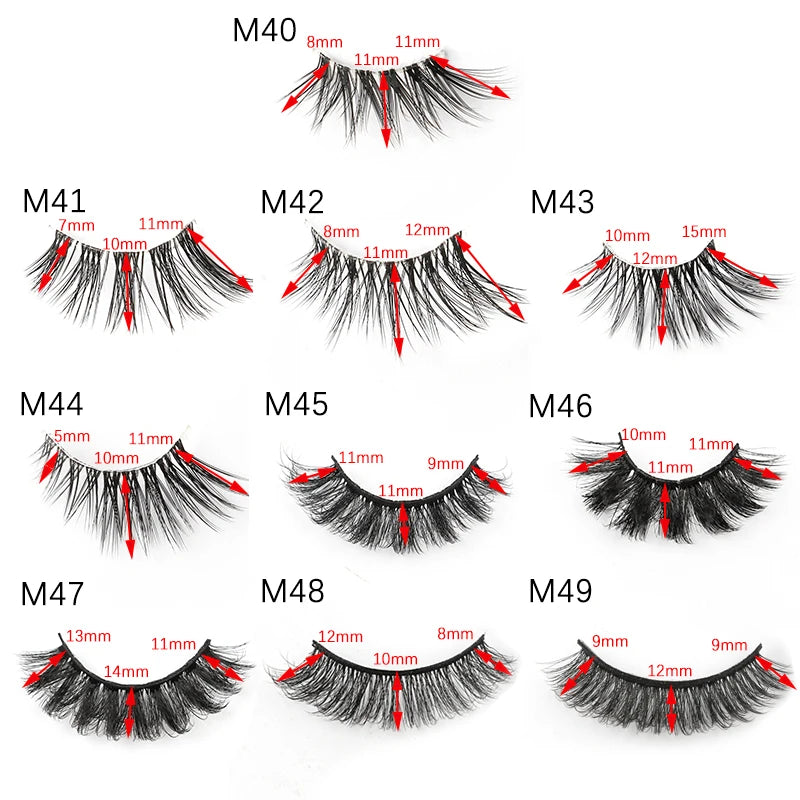 Cat Eye Half Lashes Set