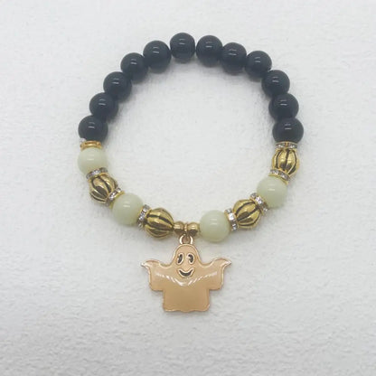 Halloween Pumpkin Head Bracelet