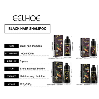 Natural Herbal Hair Dye Shampoo