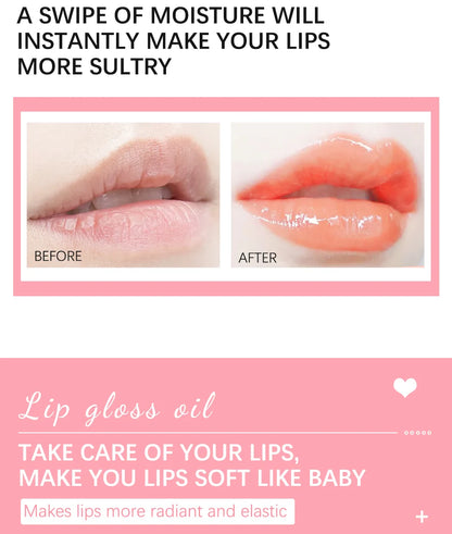 Moisturizing Lip Oil Gloss – Cherry Seed Infusion