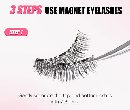 Reusable Magnetic Eyelashes Kit