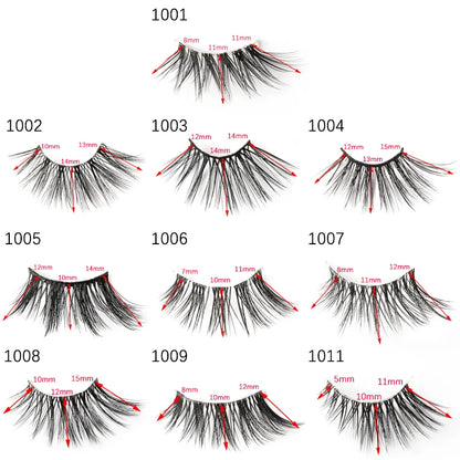 Reusable Half Eye Lashes Set