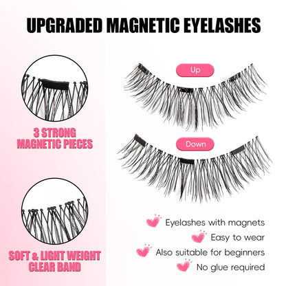 Reusable Magnetic Eyelashes Kit