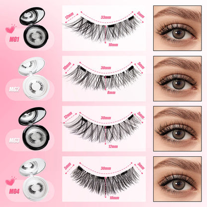 Reusable Magnetic Eyelashes Kit